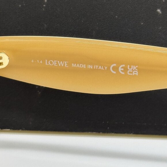 NEW LOEWE LW40140U 25E WOMEN SUNGLASSES BLACK CAT EYE LOEWE EYEWEAR - Picture 10 of 12